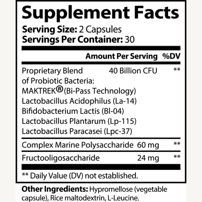 Vitaryn™ Advanced Probiotic & Prebiotic 40 Billion